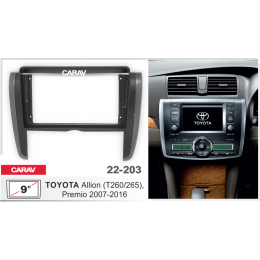 Carav 22-203: 9" TOYOTA Allion (T260/265), Premio 2007-2016