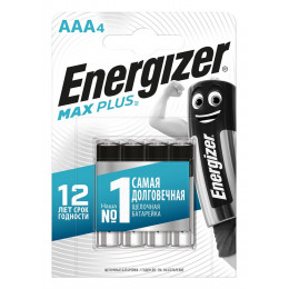 Элемент питания Energizer AAA LR03 Max Plus/4BL