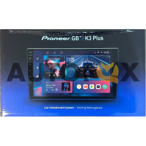 Pioneer GB K3 Plus (2+32) 9Дюймов с кулером Wi-Fi (БЕЗ 4G)