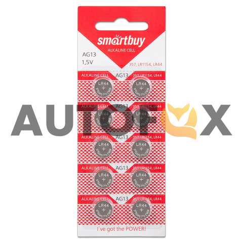 SmartBuy AG13 LR44/A76/10BL Элемент питания