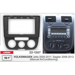 Carav 22-1307: 10.1" Volkswagen Jetta 2005-2011; Sagitar 2006-2012